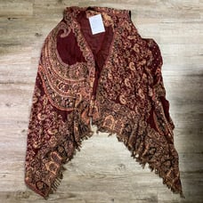 Rust wool Dilema large Vest