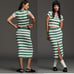 Daily Practice by Anthropologie Ribbed Knit Skirt S NWT green color
