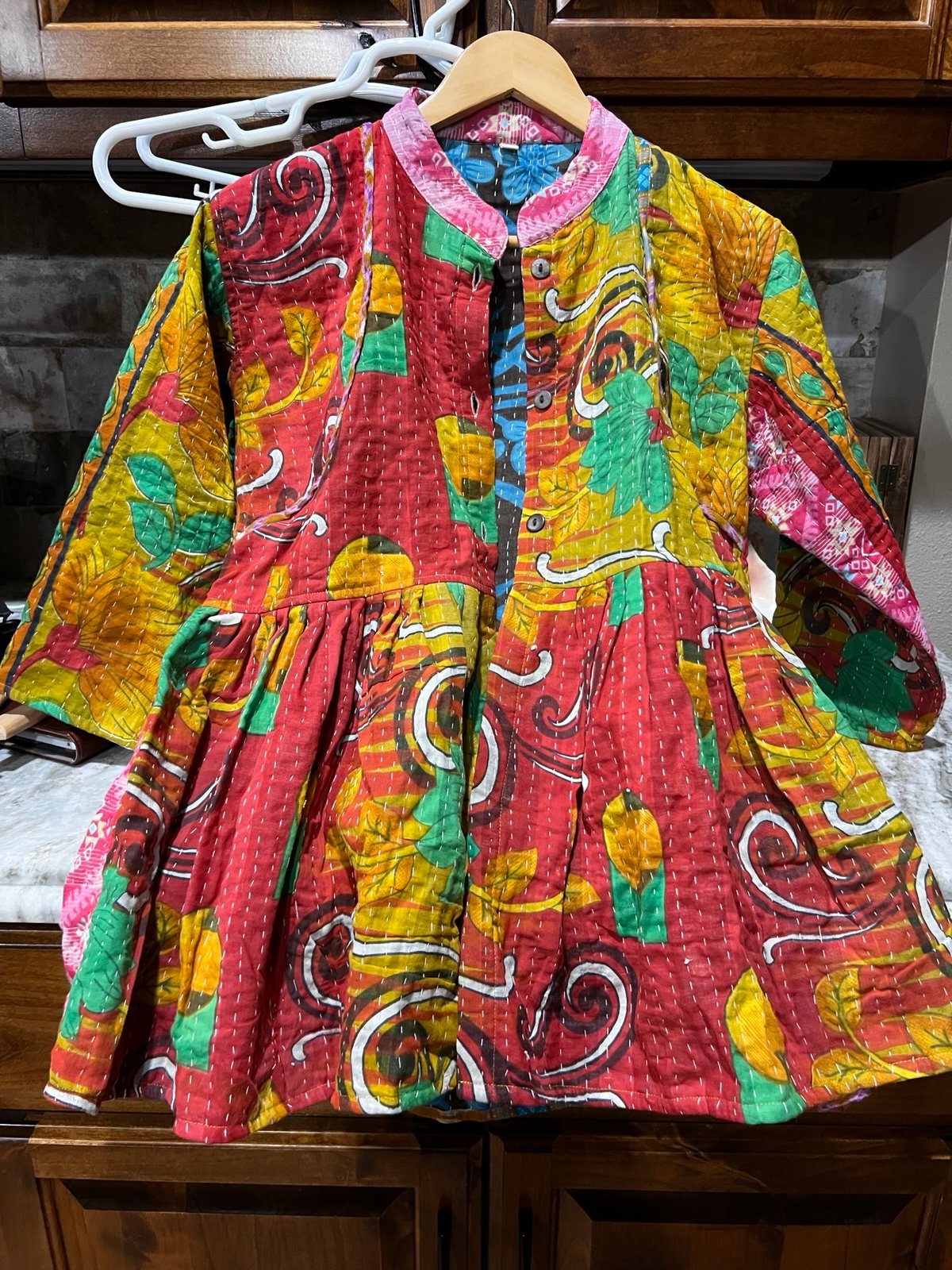 Kantha Reversible Jacket