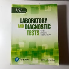 Lab & Dx Tests w/ Nursing Implications book