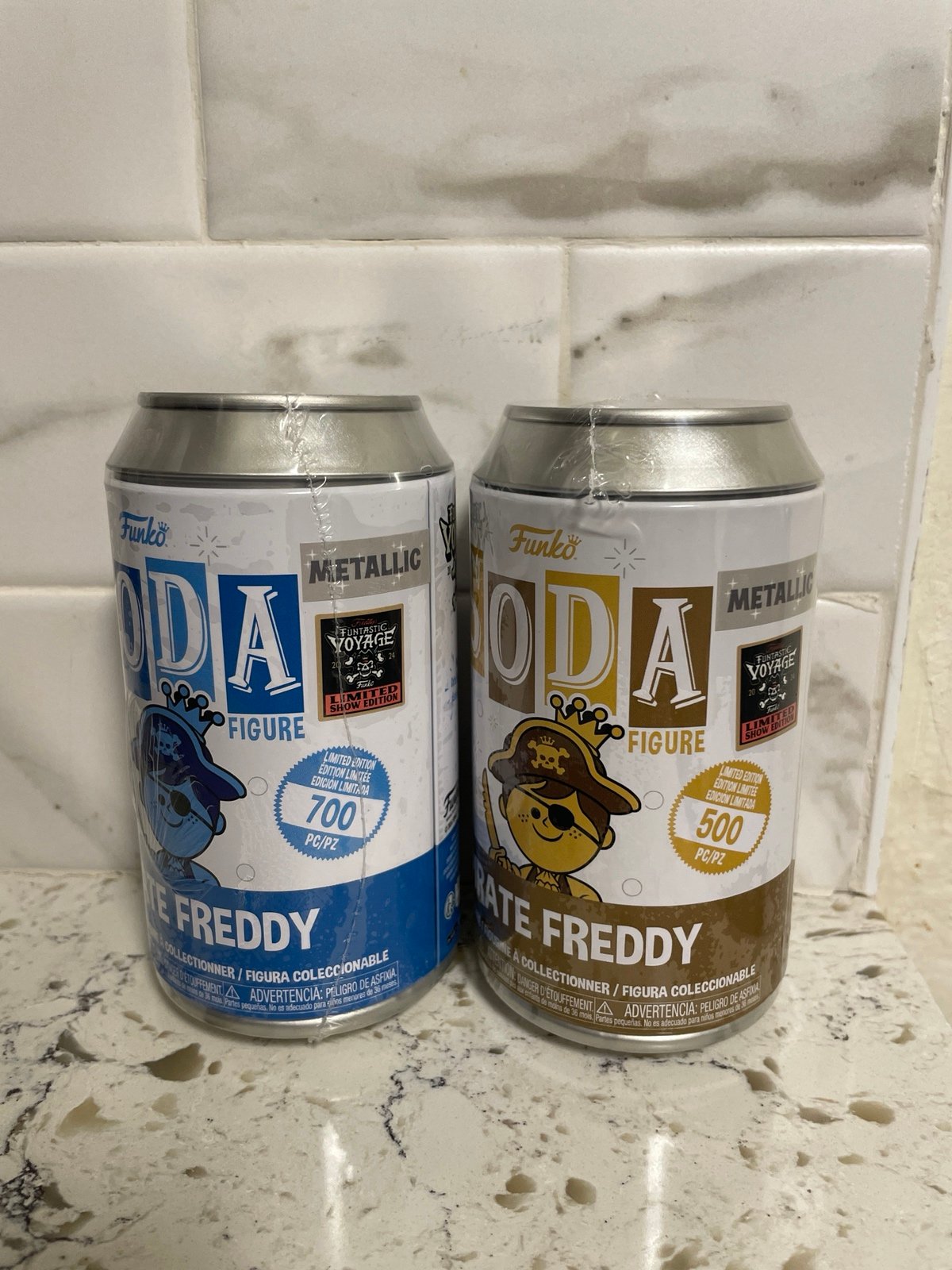 Funko Soda Pirate Freddy Metallic Show Edition
