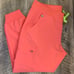 Figs Hot Coral Zamora Joggers - Large Petite