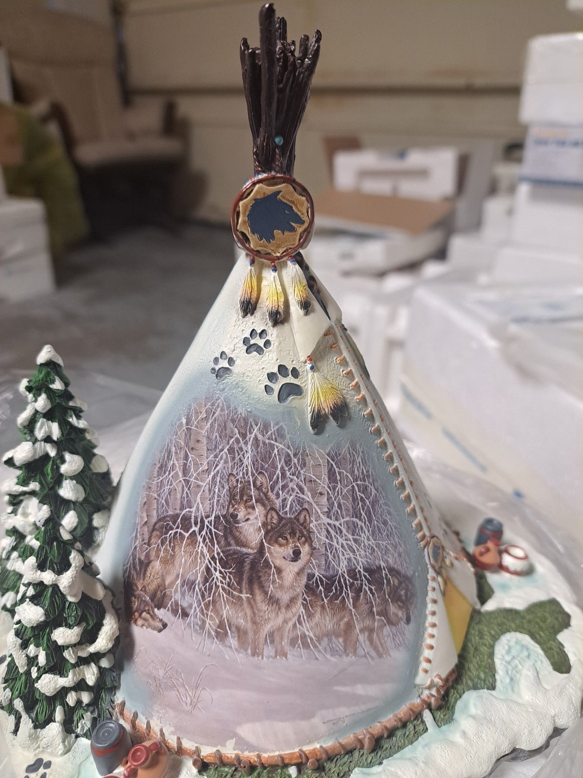 Spirit of the Wolf Sacred Spirits Village Collection