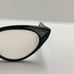 Vintage Harlequin USA 5 Cateye Eyeglass/Sunglass Frames 42-18 Black 1950s