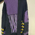 [PUBRIC TOKYO] Hand-Stitched Mix Cardigan