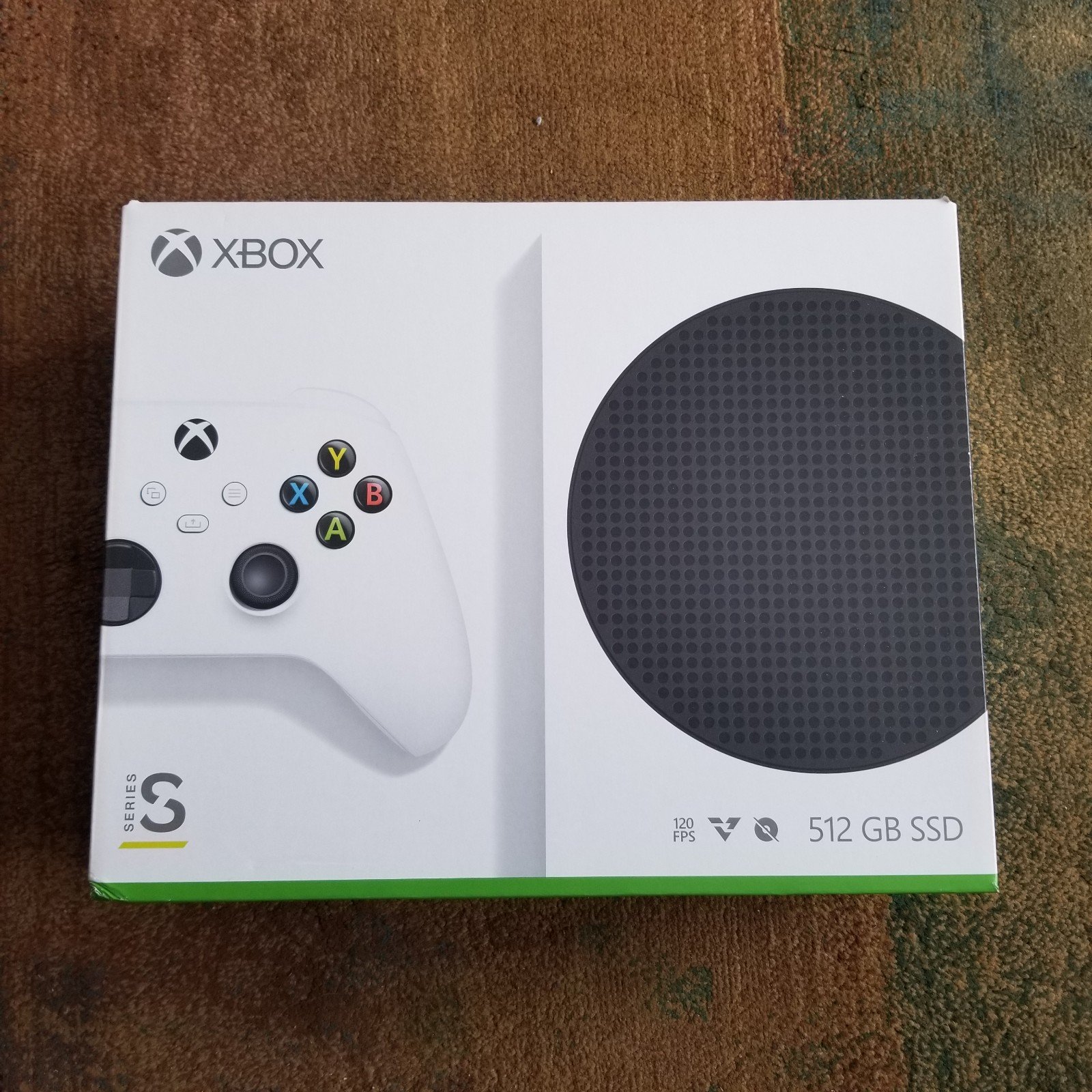 Xbox Series S Box, Cardboard Inserts, and Manual ONLY