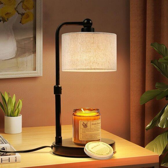 NEW Candle Warmer Lamp with Timer, Dimmable Candle Wax Warmer, Height Adjustable