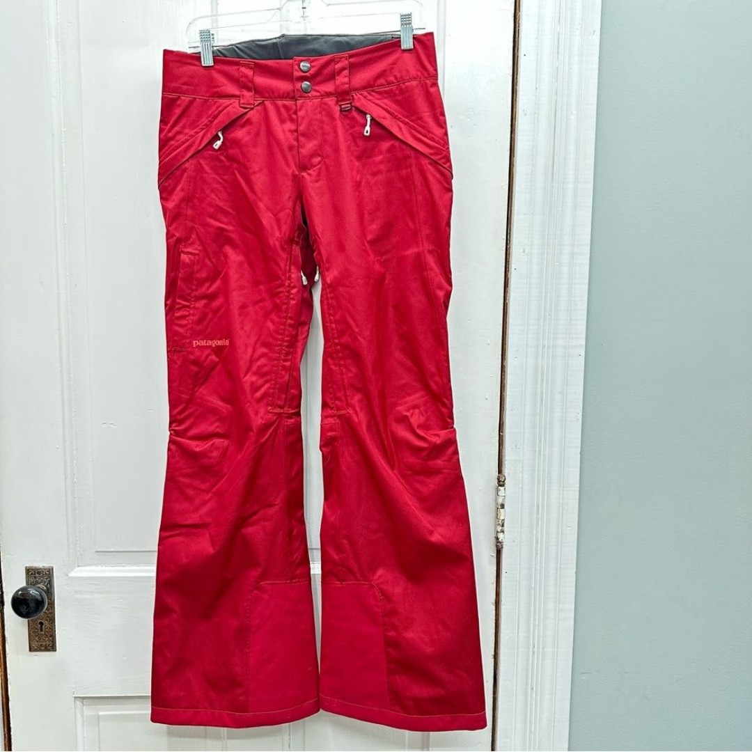 NWOT Patagonia Snowbelle Snow Pants Red H2NO Performance Snowboard Women's small