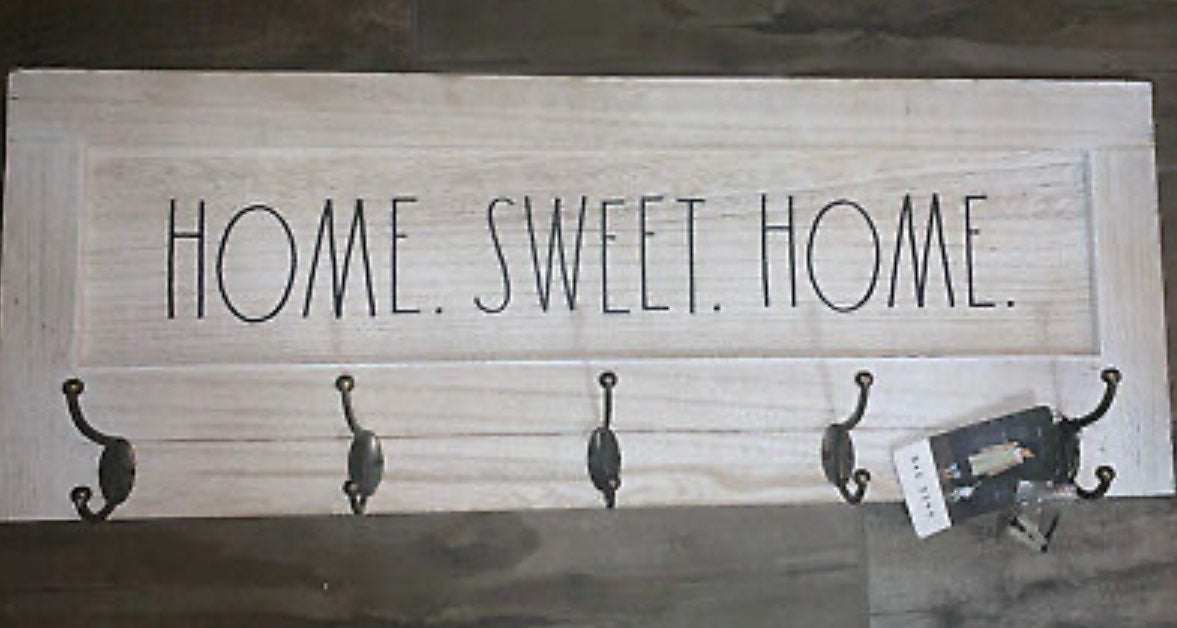 New Rae Dunn Home Sweet Home Rack