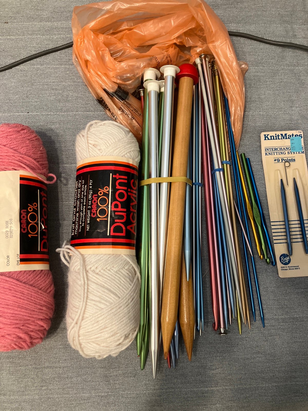 knitting needles