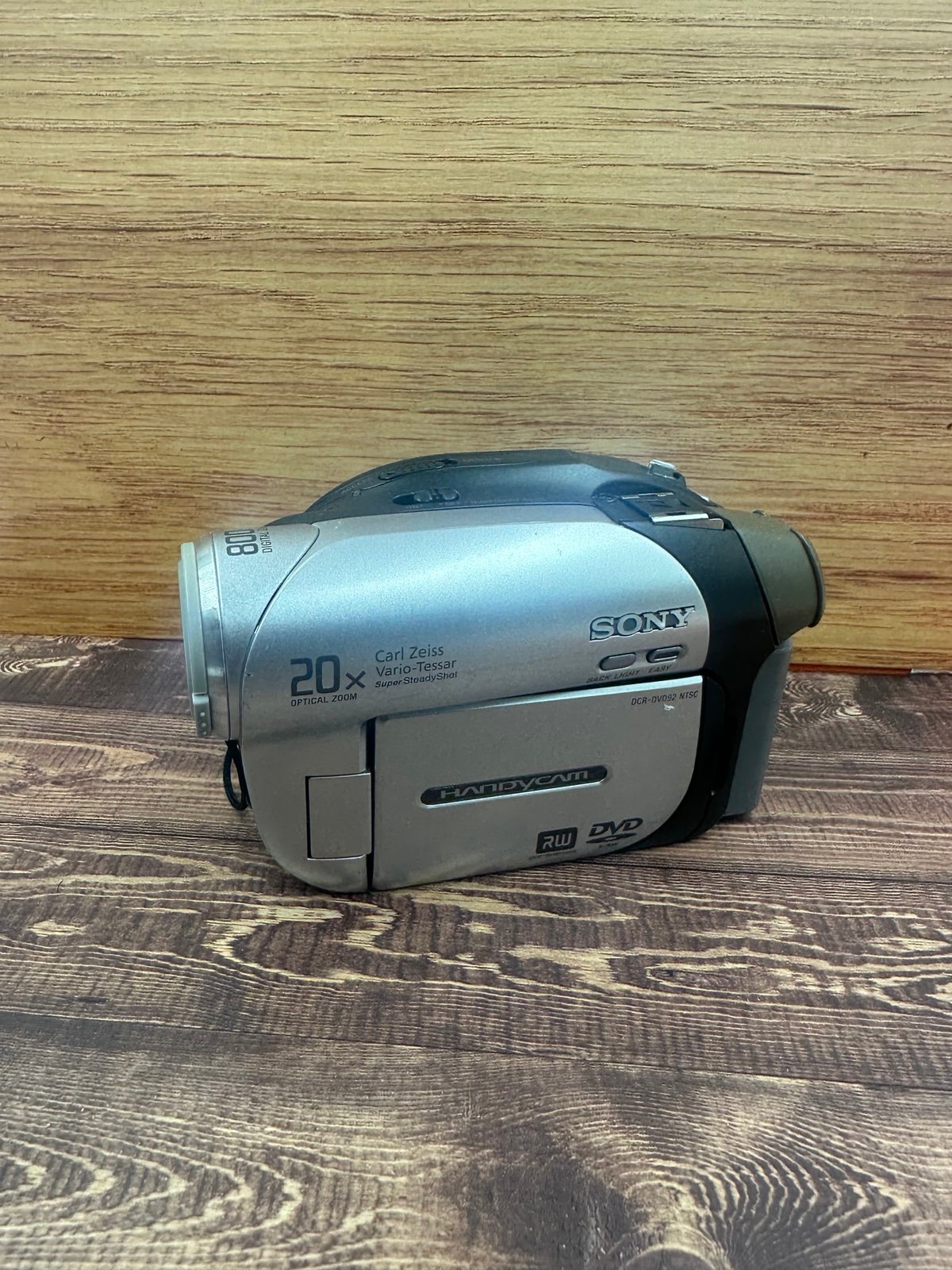 Sony Handycam DCR-DVD92 Digital Mini DVD Disc Camcorder-Tested W/Battery-Read De