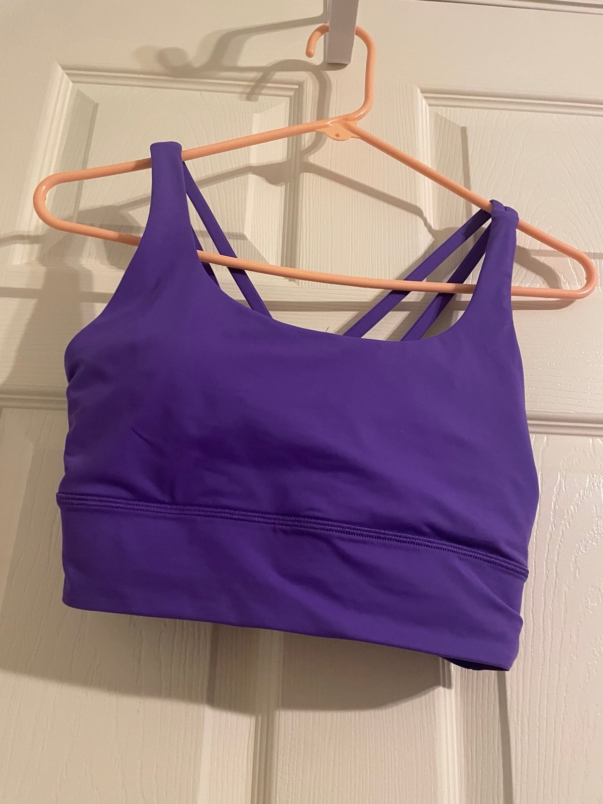 Lululemon size 8 Purple Women's energy Bra