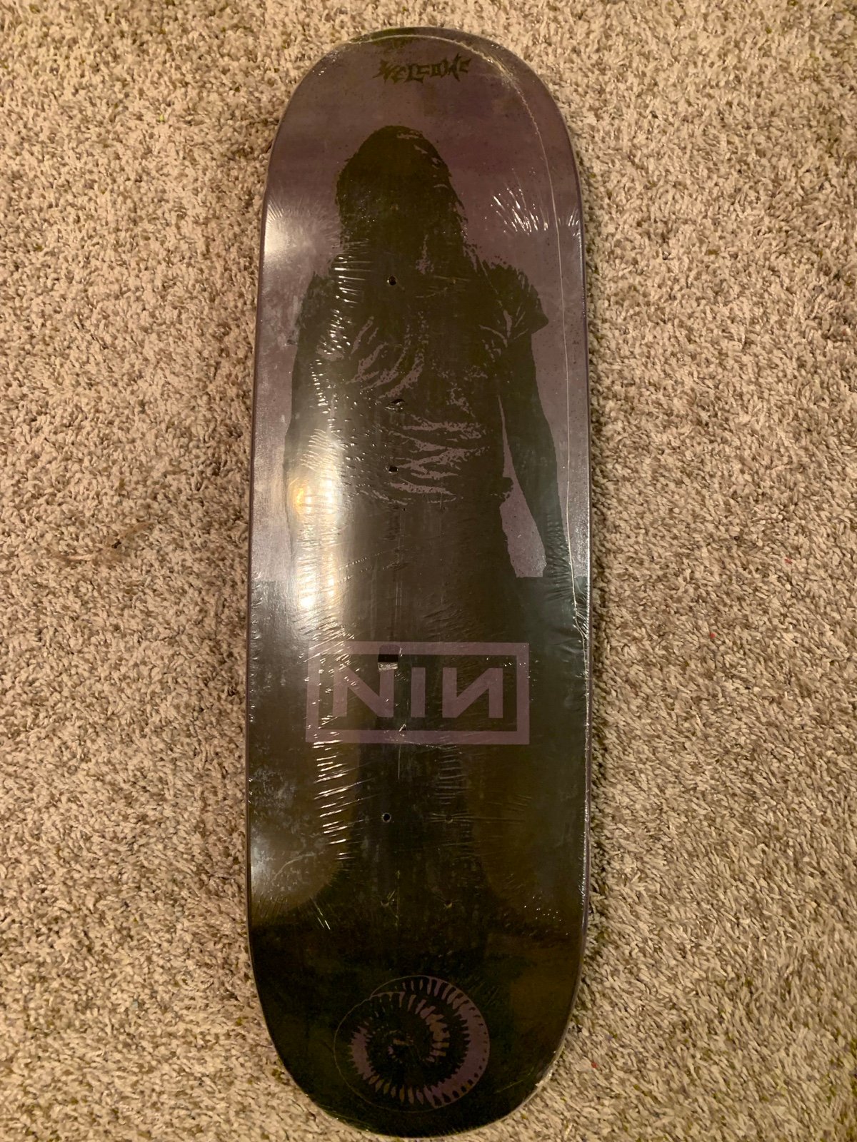 Rare Welcome x Nine Inch Nails - Burn/Downward Spiral 9.5” x 33” Limited Edition