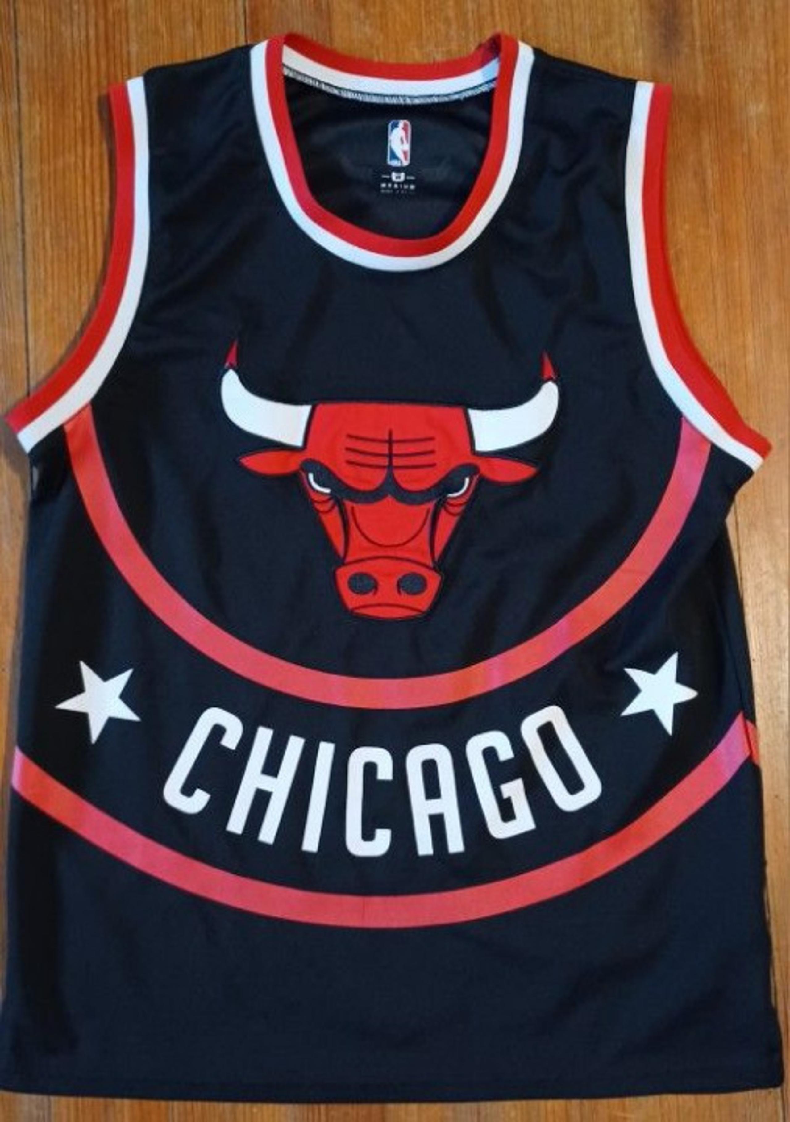 Men's Chicago Bulls Jersey Size Medium 66 Number NBA Jordan Pippen Rodman Kerr