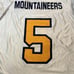 West Virginia University mountaineers football jersey (Size L)