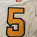 West Virginia University mountaineers football jersey (Size L)