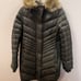 ABERCROMBIE & FITCH DOWN FILLED PARKA JACKET COAT OLIVE GREEN WOMENS SZ M