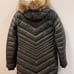 ABERCROMBIE & FITCH DOWN FILLED PARKA JACKET COAT OLIVE GREEN WOMENS SZ M