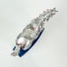 HORSE Of a Different Color Figurine Jeweled Butterflies No. 20333 Silver Blue
