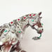 HORSE Of a Different Color Figurine Jeweled Butterflies No. 20333 Silver Blue