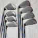 Lady Hogan Iron Set 3-9 EW, 3 Wood Steel Shaft Right Handed Cracked Grip