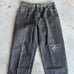 Vintage Y2K Sean John Black Carpenter Baggy Denim Jeans Sz 38 Skater Jnco
