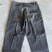Vintage Y2K Sean John Black Carpenter Baggy Denim Jeans Sz 38 Skater Jnco