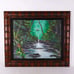 Rain Forest Jungle Parrot Bird Nature Landscape River Original Painting Artwork