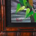 Rain Forest Jungle Parrot Bird Nature Landscape River Original Painting Artwork