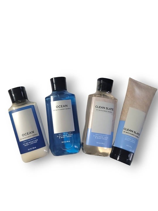 Bath and Body Works Men Body Care Bundle