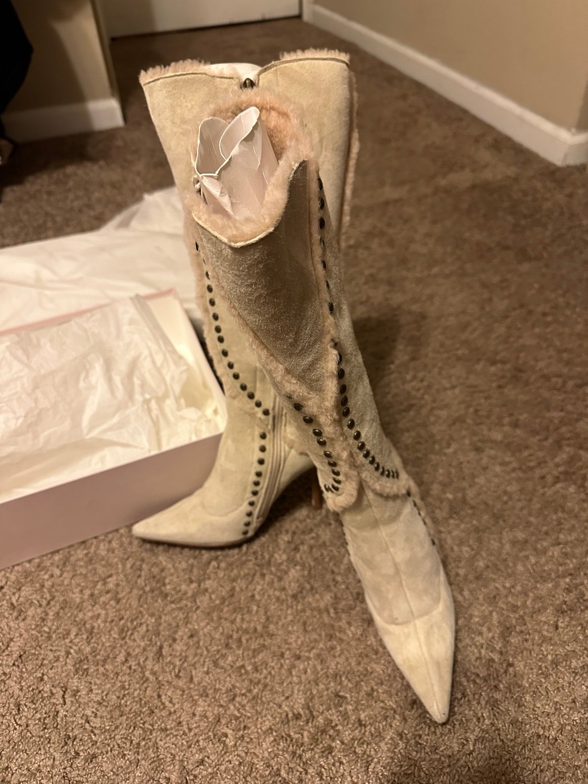 Jimmy Choo Women's Knee-High Heeled Boots