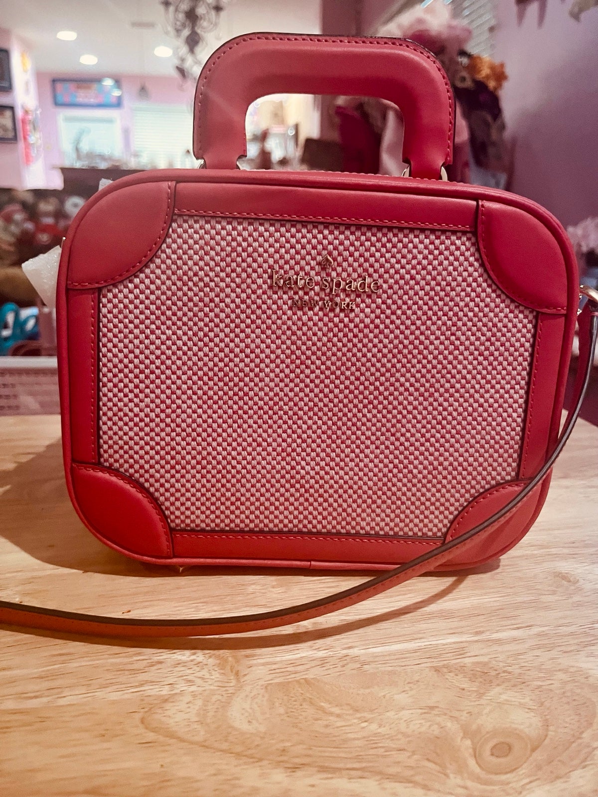 Kate Spade Trunk Crossbody bag.