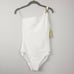 MICHAEL Michael Kors Women's Seaside One Shoulder One-Piece Swimsuit White sz 6