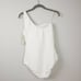 MICHAEL Michael Kors Women's Seaside One Shoulder One-Piece Swimsuit White sz 6