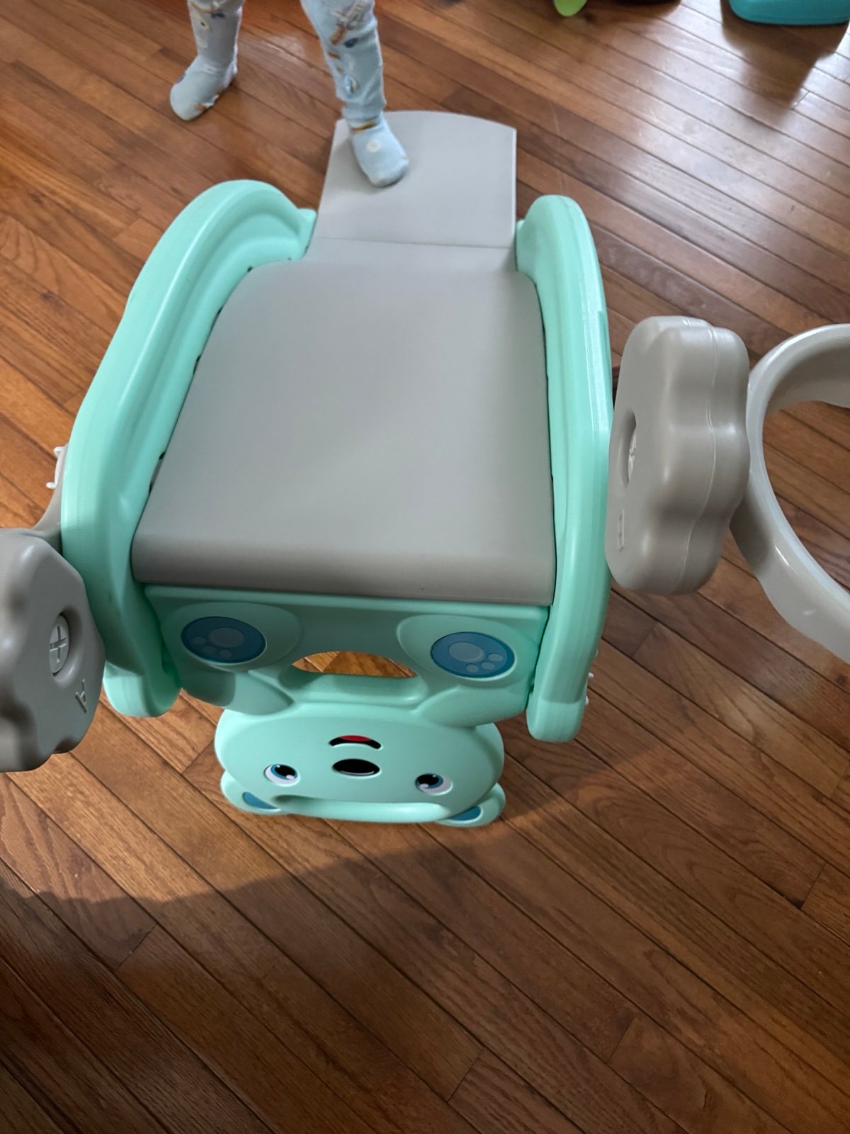 Baby rocker slide