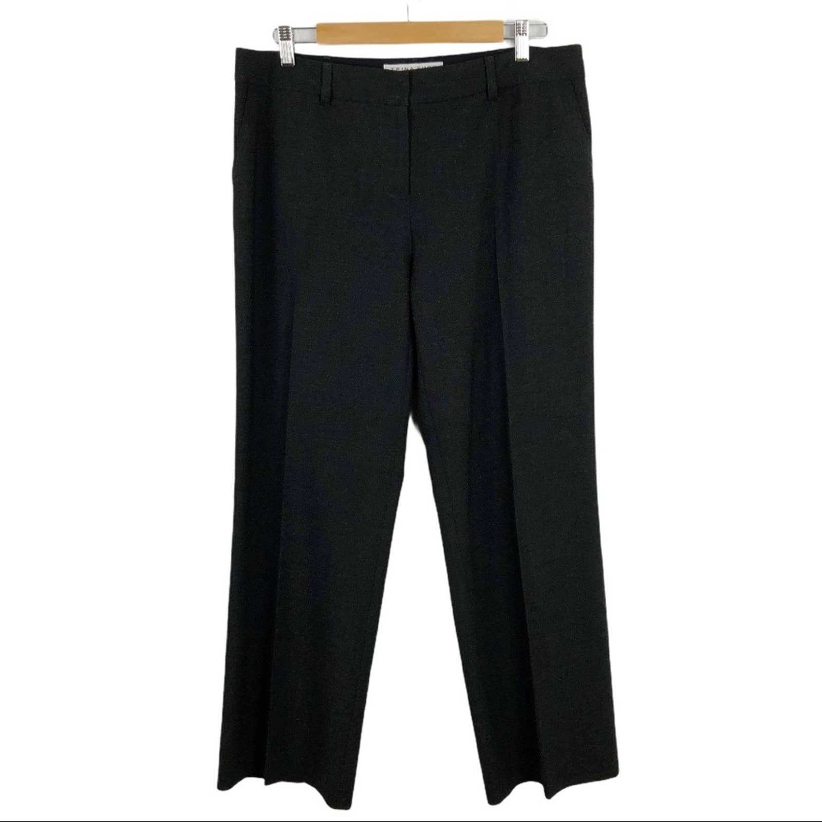 Trina Turk High Waist Wide Leg Trouser Pants Sz 12