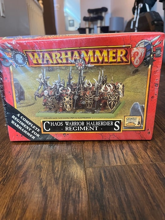 Warhammer Chaos Warrior Halberdiers Regiment