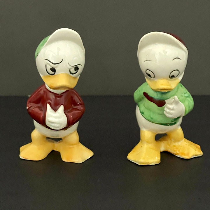 Huey & Dewey Salt & Pepper Shakers Made in Japan