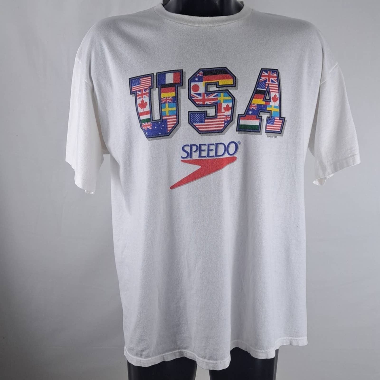 Vintage speedo outlet t shirt