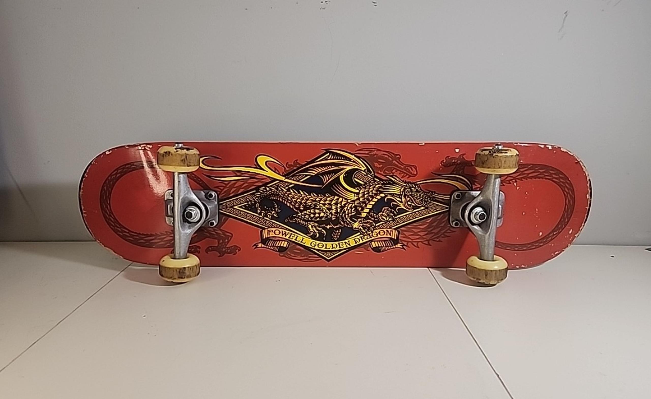 2006 Powell Peralta Steve Caballero Golden Dragon Skateboard Complete Deck