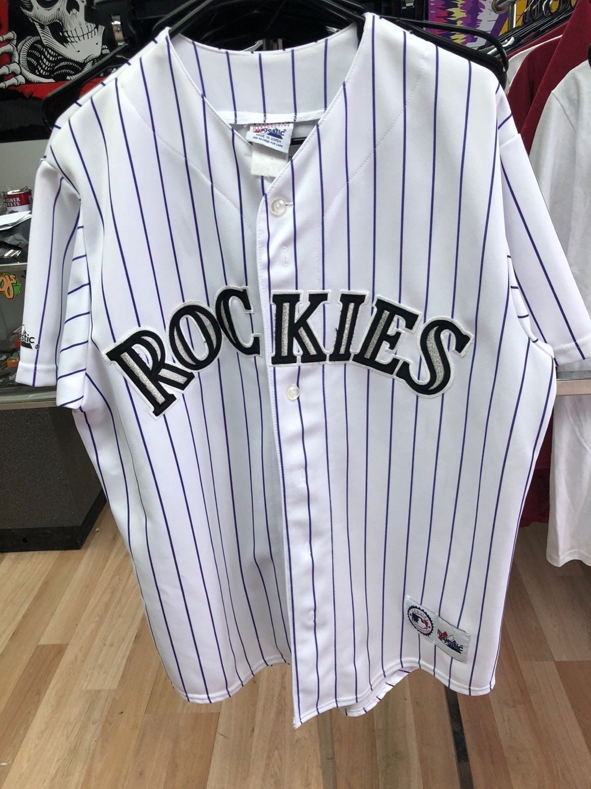 Vintage Rockies MLB Hampton Jersey