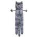 25x6-inch Cat Hand Towels for Kitchen Bathroom Cute Decor Gadgets - Hanging Soft