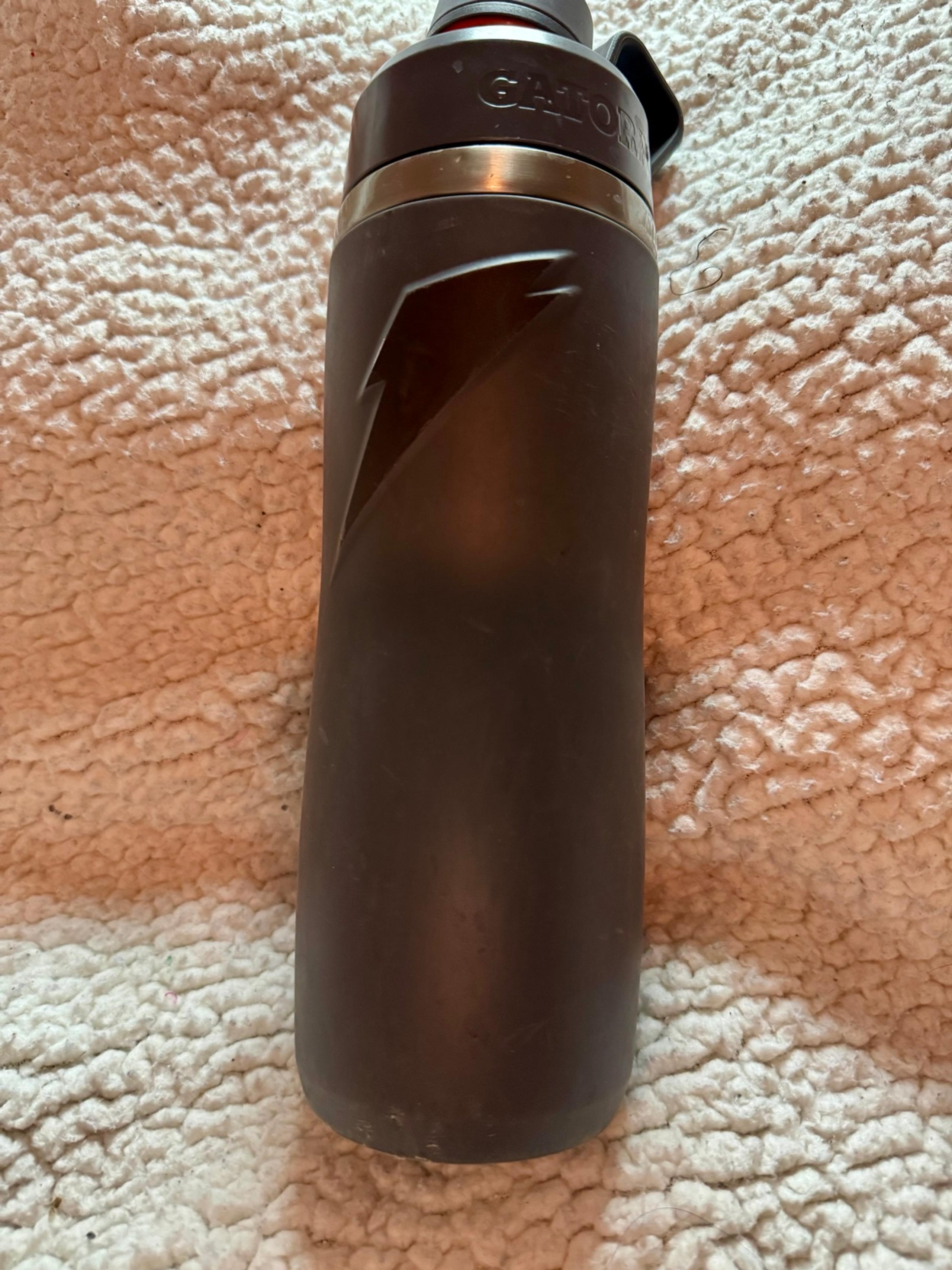Metal Gatorade water bottle