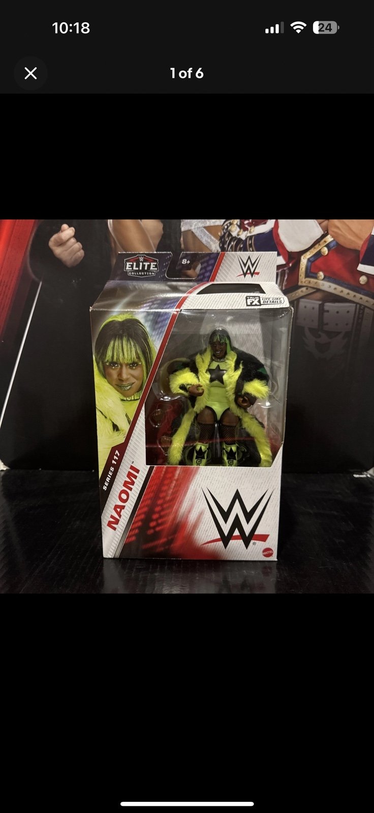 wwe elite 117 naomi