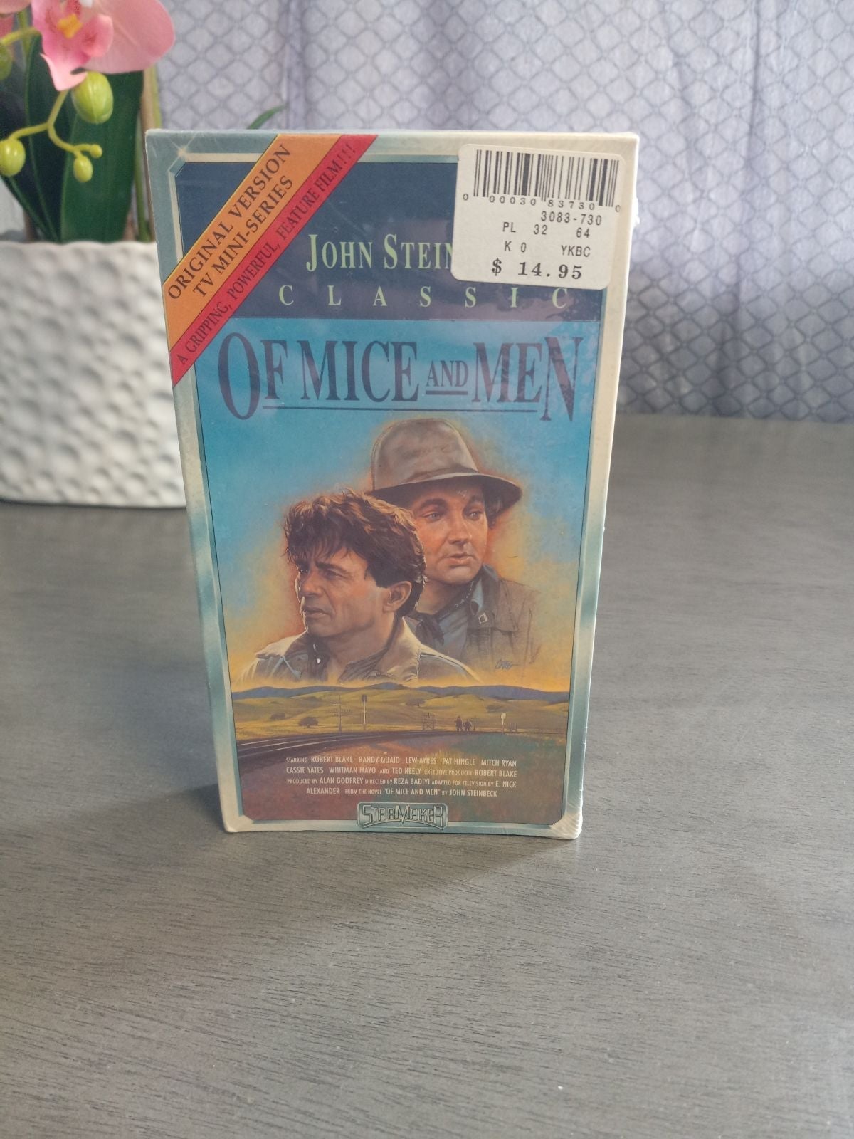 1990 Of Mice And Men VHS Sealed
