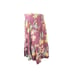 Torrid Womens Purple Mauve Tropical Floral Print Tiered Midi Skirt large new