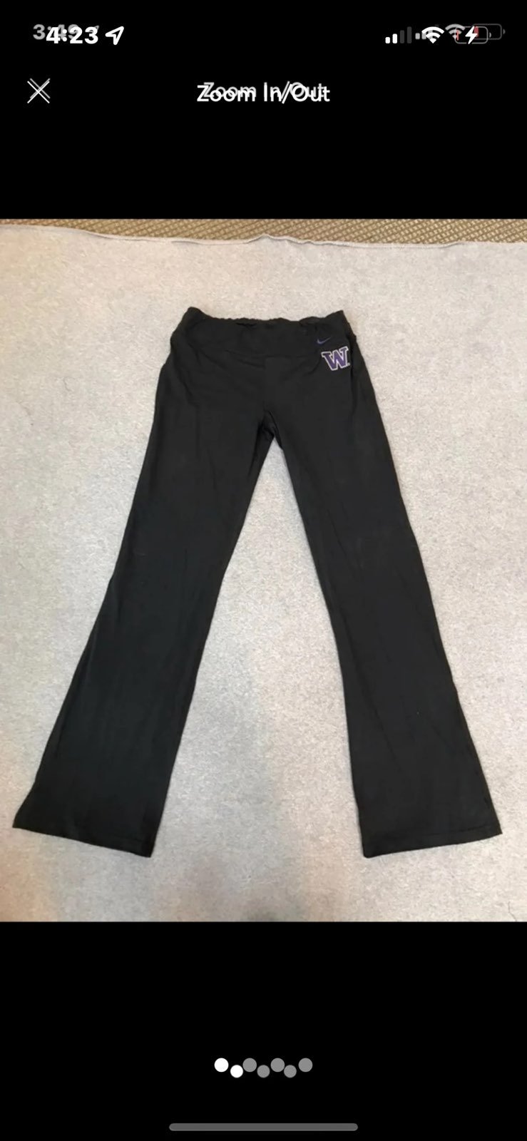 NWT Youth Nike Dri-Fit UW yoga panta