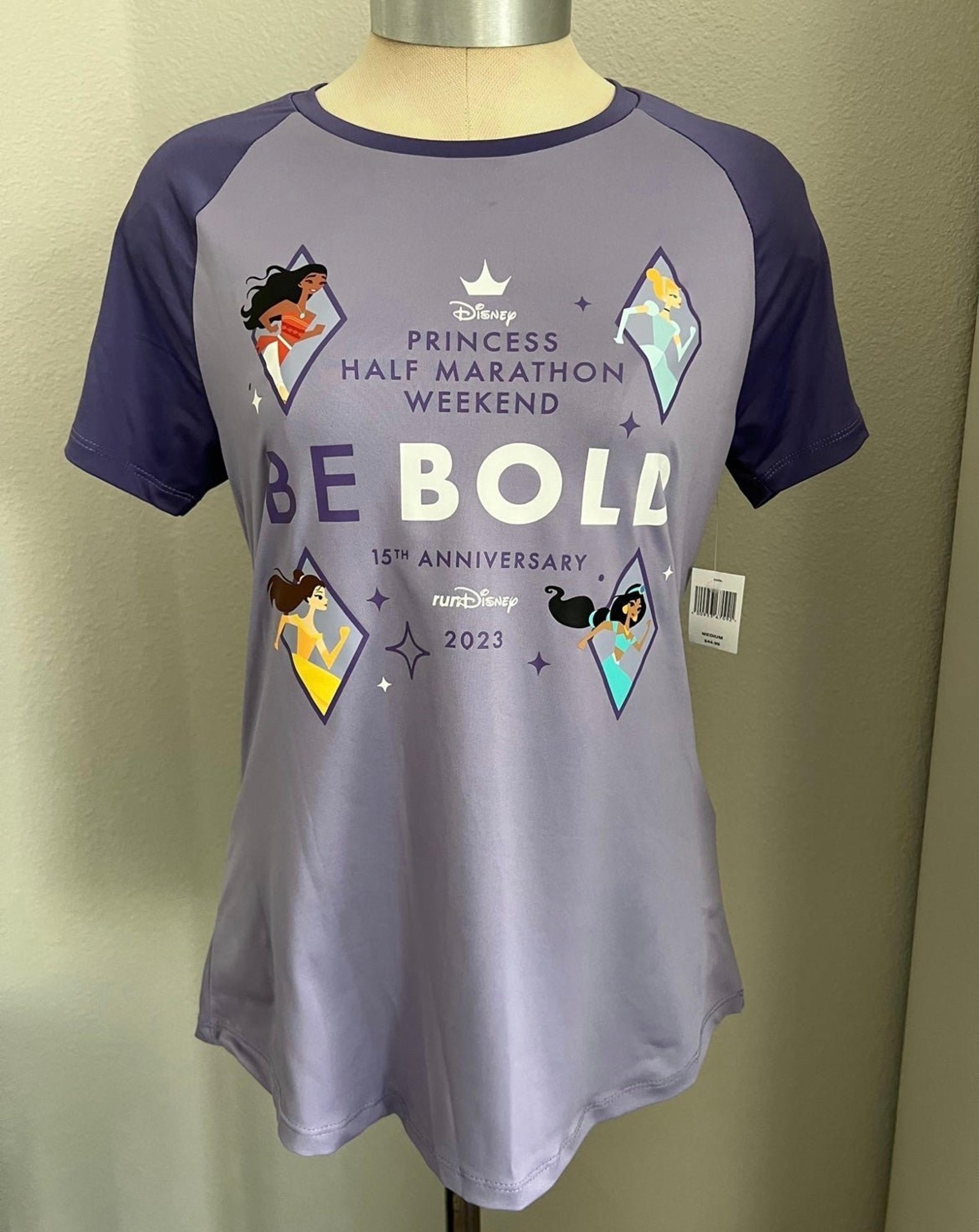 RunDisney Princess Half Marathon Weekend 2023 Be Bold Women’s T-Shirt