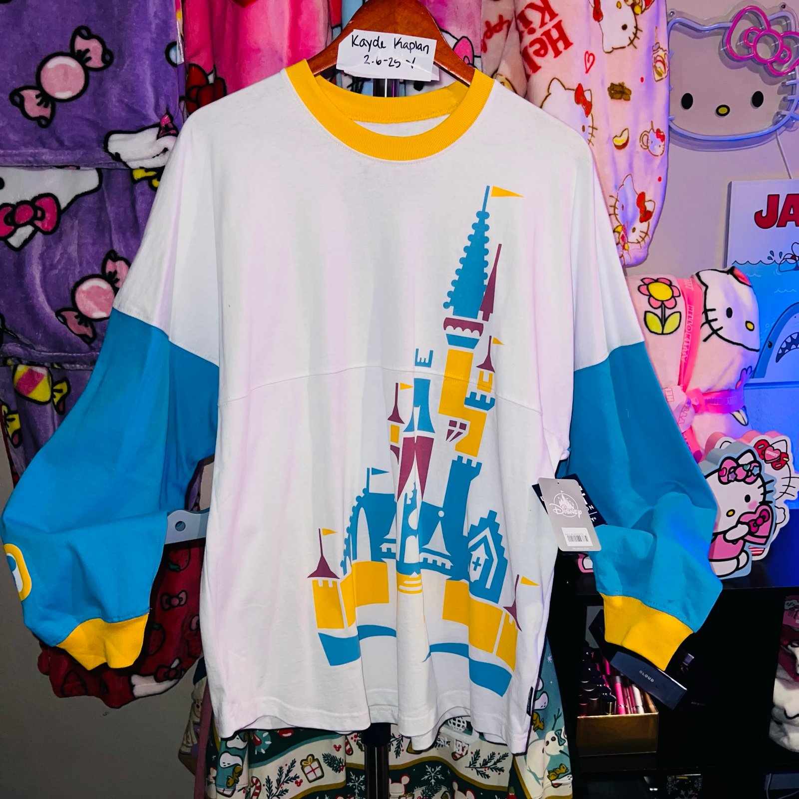 WDW 50th Vault Collection Cinderella’s Castle Spirit Jersey