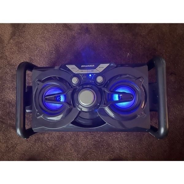 Sylvania Sp333 Bluetooth[r] Light-up Speaker. Tested Works Great